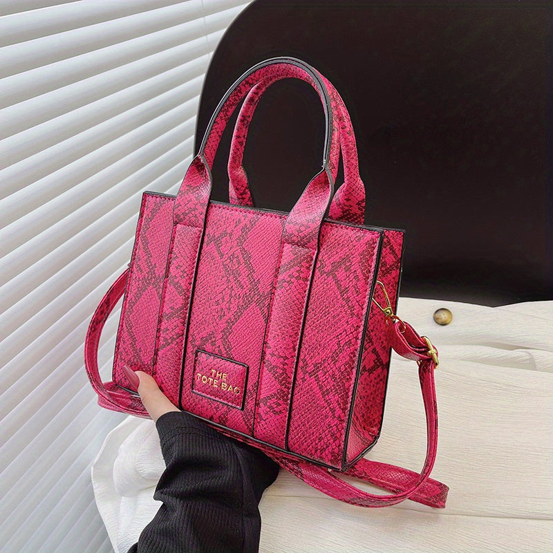 レディース おしゃれミニスクエアバッグ 軽量 クロスボディ／ショルダーバッグ どんなコーデにも合う サッチェル