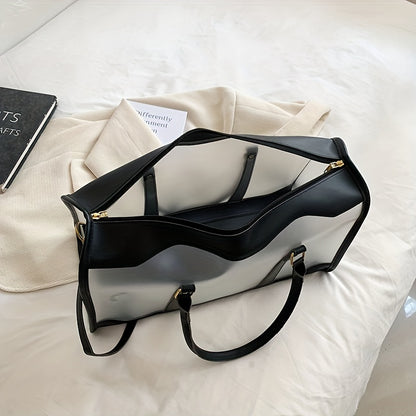 クリアPVC フロスト加工 トラベルバッグ 大容量 クロスボディ ポータブル スポーツダッフルバッグ