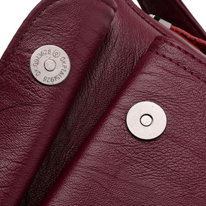 ダブルフラップ クロスボディバッグ トレンド ソフトレザー ショルダーバッグ レディース シンプル 旅行用ポーチ