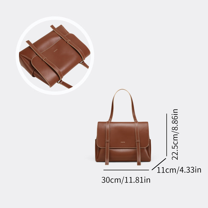 レディース ヴィンテージ メッセンジャーバッグ 大容量 フラップハンドバッグ シンプル レザー調 クロスボディ