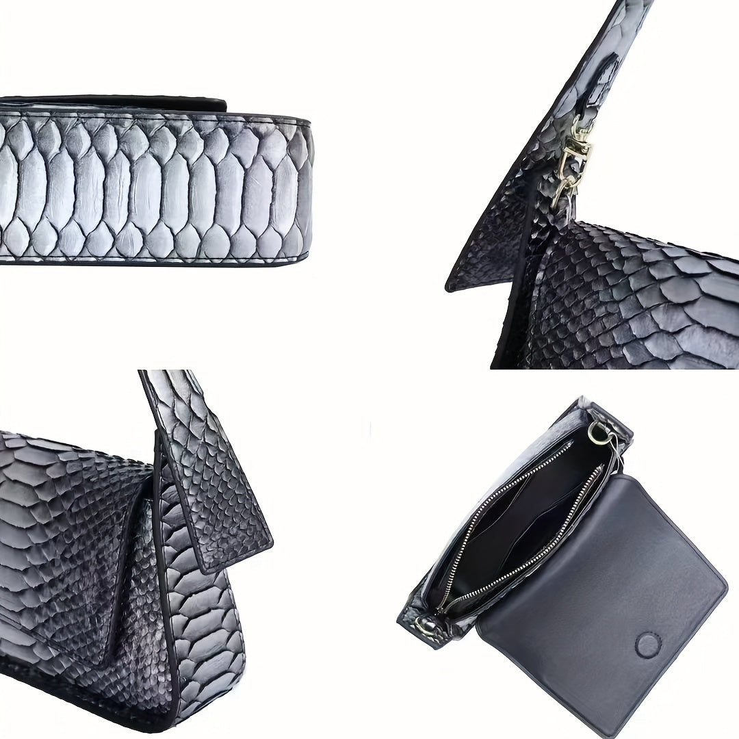 クロコ型押し クロスボディバッグ トレンド ショルダーバッグ おしゃれ フラップ 脇掛けバッグ