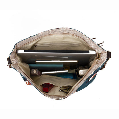 インディアンスタイル タッセルショルダーバッグ レディース 大容量 ショルダーバッグ