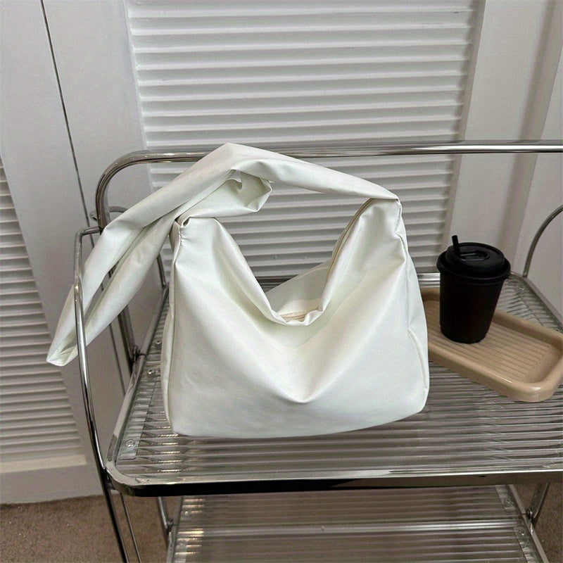 ファッション ファスナーショルダーバッグ シンプル 大容量 メッセンジャーバッグ レディース PUショルダー