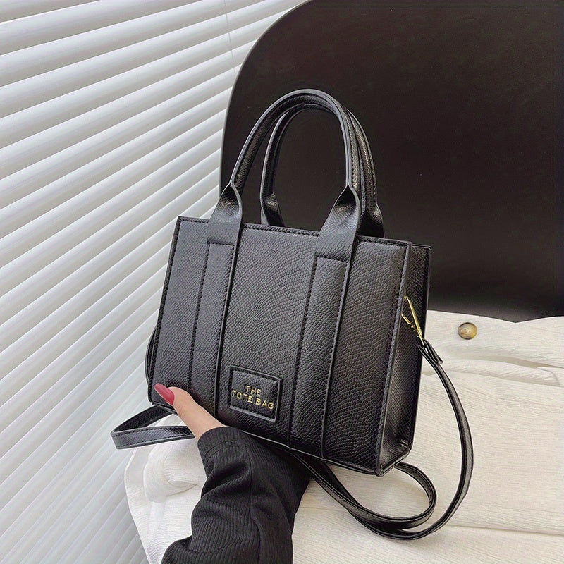 レディース おしゃれミニスクエアバッグ 軽量 クロスボディ／ショルダーバッグ どんなコーデにも合う サッチェル