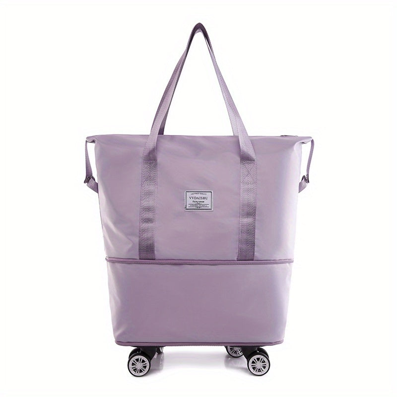 折りたたみ式 トラベルダッフルバッグ 大容量 スポーツ／ジムバッグ 軽量 機内持ち込み可 ドライ＆ウェット分離仕様