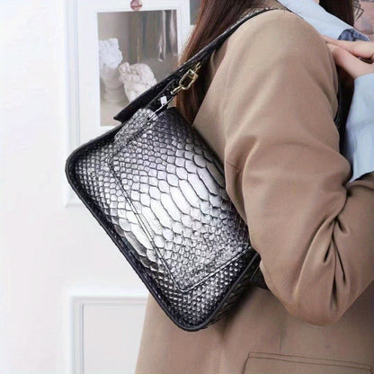 クロコ型押し クロスボディバッグ トレンド ショルダーバッグ おしゃれ フラップ 脇掛けバッグ