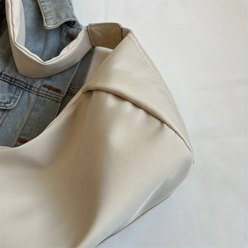 トレンド ギャザー クロスボディバッグ 大容量 シュウマイ型（ダンプリング）バッグ カジュアル スポーツ＆旅行用 ショルダー