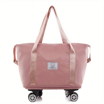 折りたたみ式 トラベルダッフルバッグ 大容量 スポーツ／ジムバッグ 軽量 機内持ち込み可 ドライ＆ウェット分離仕様