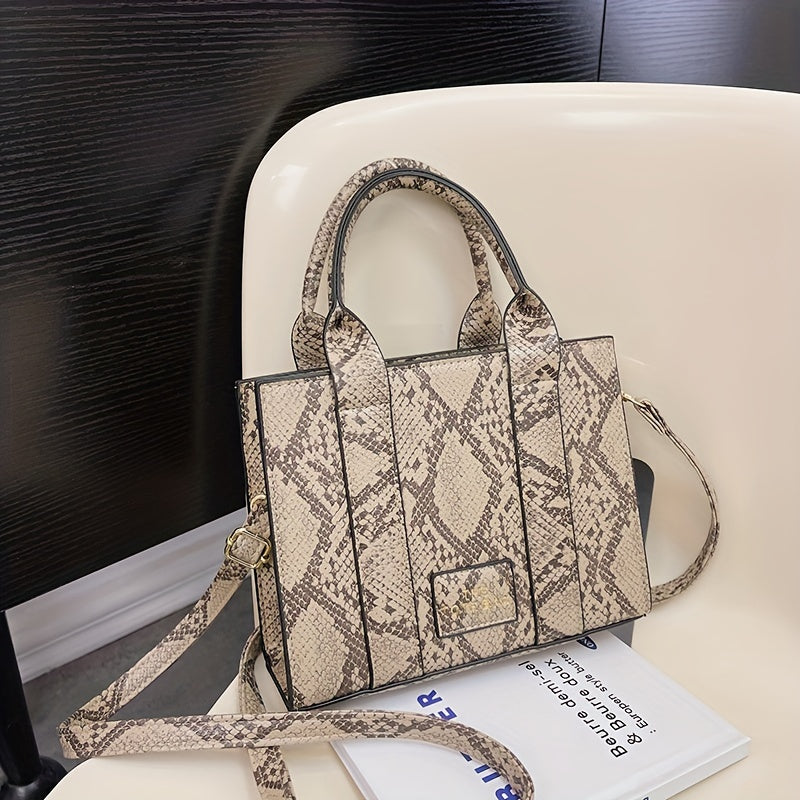 レディース おしゃれミニスクエアバッグ 軽量 クロスボディ／ショルダーバッグ どんなコーデにも合う サッチェル