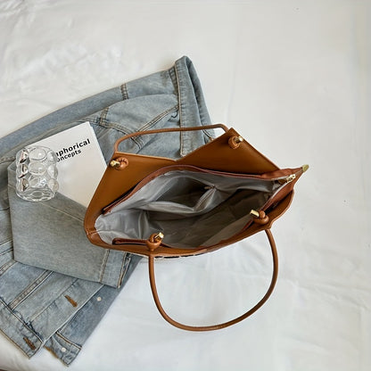 トレンド 編み込み トートバッグ レター柄 ストローショルダーバッグ ショッピング・ビーチに使える レディースバッグ