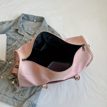 カジュアル ナイロン ウィークエンドトラベルバッグ 大容量 クロスボディバッグ スポーツ向け 機内持ち込み ハンドバッグ