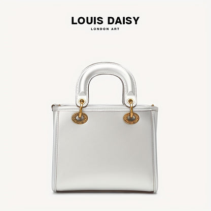 スパンコール トートバッグ レディース トレンド スクエア クロスボディ ヴィンテージ サッチェルバッグ ペンダント付き