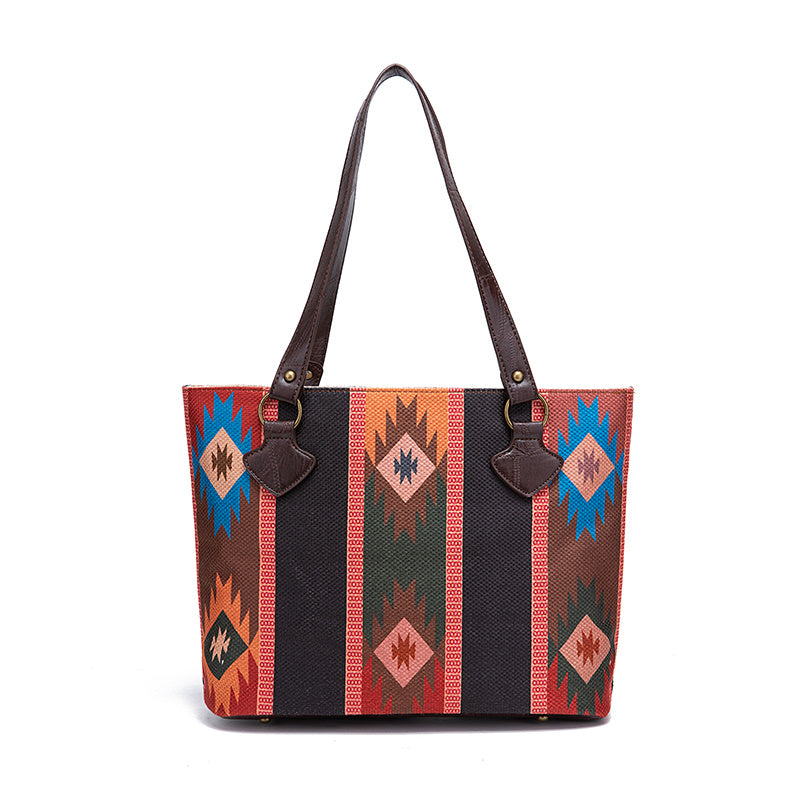 インディアンスタイル タッセルショルダーバッグ レディース 大容量 ショルダーバッグ