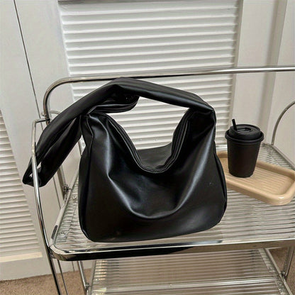 ファッション ファスナーショルダーバッグ シンプル 大容量 メッセンジャーバッグ レディース PUショルダー