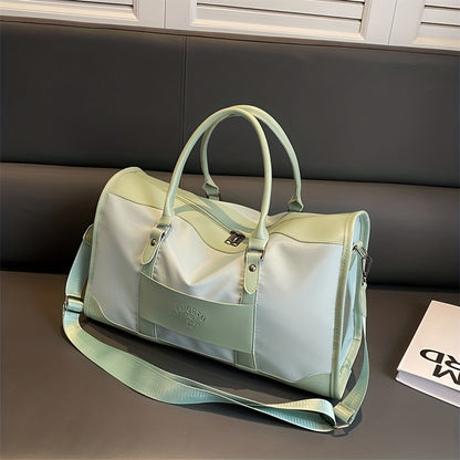 カジュアル ナイロン ウィークエンドトラベルバッグ 大容量 クロスボディバッグ スポーツ向け 機内持ち込み ハンドバッグ